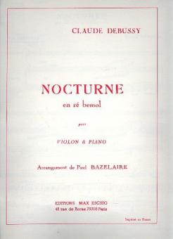 Nocturne Violon / Piano 