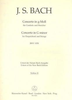 Concerto g-Moll BWV 1058 