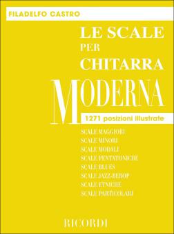 Le Scale, Per Chitarra Moderna Posizioni Verticali 