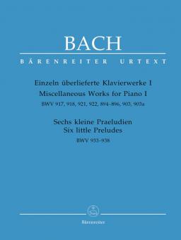 Einzeln überlieferte Klavierwerke 1 Standard