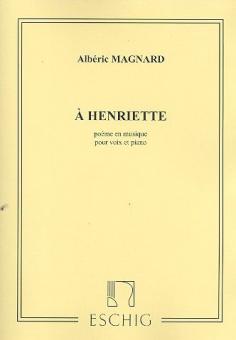 A Henriette Chant / Piano 