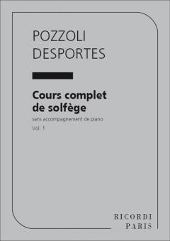 Cours Complet de Solfege Vol. 1 