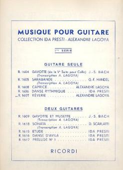 Reverie Guitare 