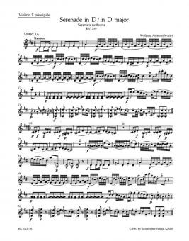 Serenade D-Dur KV 239 