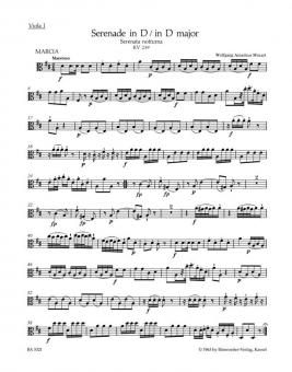 Serenade D-Dur KV 239 