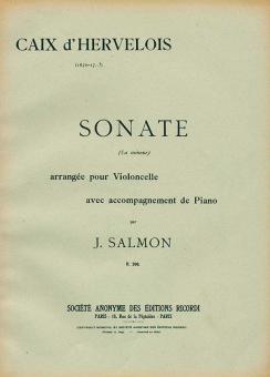 Sonate En La Mineur 