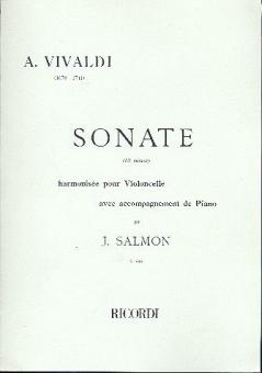 Sonate En Do Mineur Violoncelle Et Piano (Salmon) 