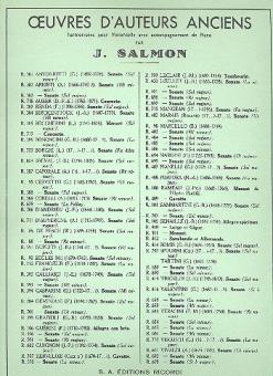Sonate En Sol Mineur Violoncelle Et Piano (Salmon) 