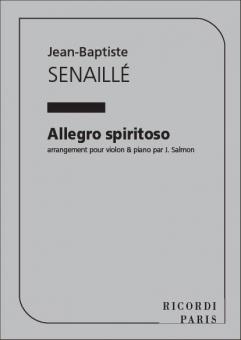Allegro Spiritoso Arrangement pour Violon et Piano 