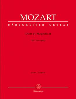 Dixit et Magnificat KV 193 (186g) Standard