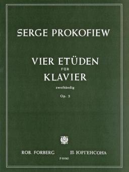Vier Etüden, op. 2 komplett 