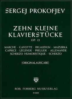 10 kleine Klavierstücke, op.12 