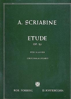 Etude, op.2,1 