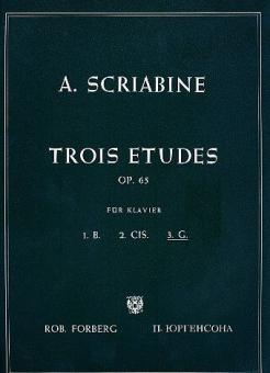 Trois Etudes, op. 65, Nr. 3 