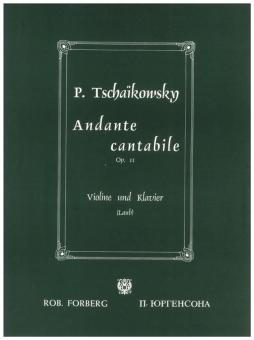 Andante cantabile, op. 11 