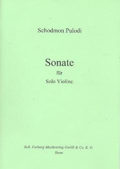 Sonate für Violine, 9 S. 