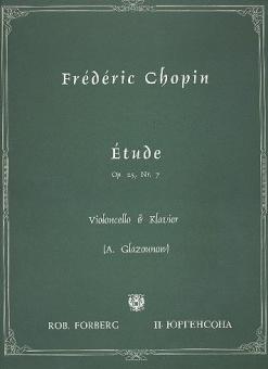 Etude, op. 25,7 