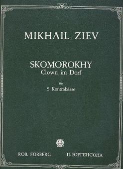 Clown im Dorf ('Skomorokhy') 