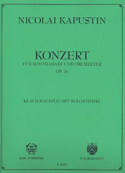 Konzert für Kontrabass und Orchester, op.76 