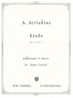 Etude, op.2,1 