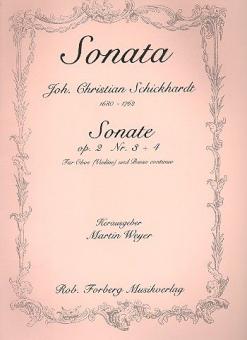 Sonate, op.2, 3-4 