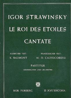 Le Roi des Etoiles. Kantate 