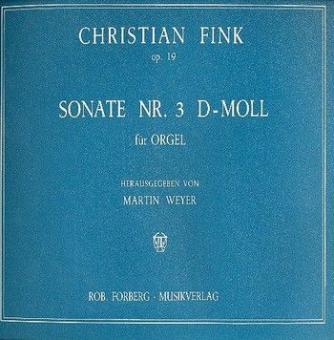 Sonate Nr. 3 (d-moll), op. 19 
