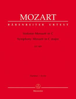 Sinfonie-Menuett C-Dur KV 409 (383f) Standard