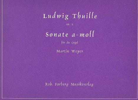 Sonate a-moll, op. 2 