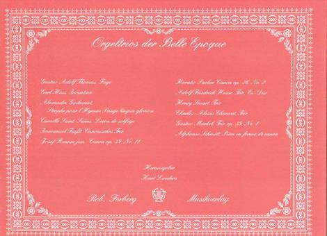 Orgelmusik der Belle Epoque 6 