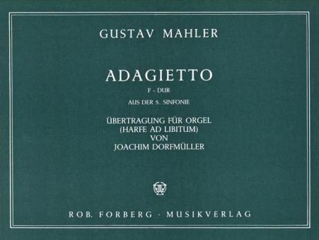 Adagietto F-Dur (aus der 5. Sinf.) 