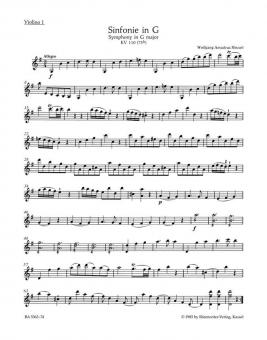 Sinfonie Nr. 12 G-Dur KV 110 (75b) 