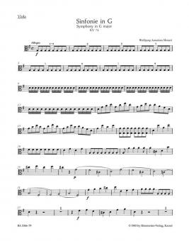 Sinfonie Nr. 10 G-Dur KV 74 