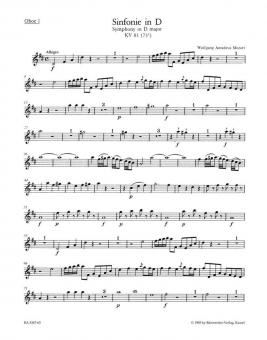Sinfonie Nr. 4 D-Dur KV 81 (73l) 