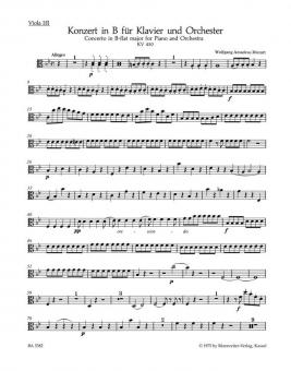 Konzert Nr. 15 B-Dur KV 450 
