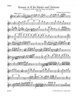 Konzert Nr. 18 B-Dur KV 456 