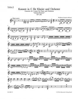 Konzert Nr. 8 C-Dur KV 246 