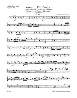 Konzert Nr. 7 F-Dur KV 242 
