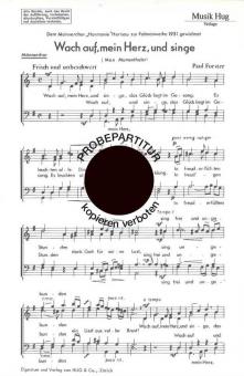 Wach auf mein Herz und Singe 