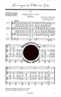 So singen die Völker der Erde 1 