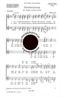 Schnittergesang 