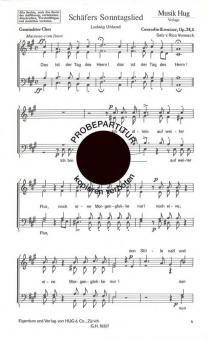 Schäfers Sonntagslied 