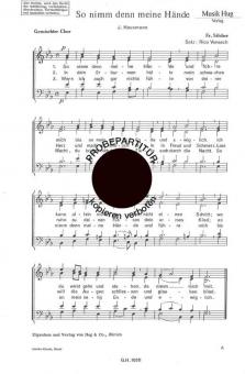 So nimm denn meine Hände 