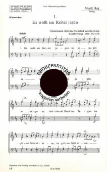 Es wollt ein Reiter jagen 