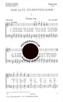 Trinke nie/o alte Bursch 