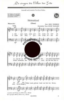 So singen die Völker der Erde 8 