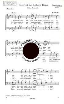 Heiter ist des Lebens 