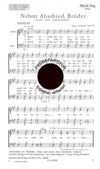Nehmt Abschied Brüder 