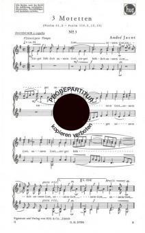 Motette No 3 