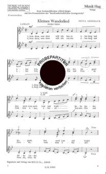 Kleines Wanderlied 